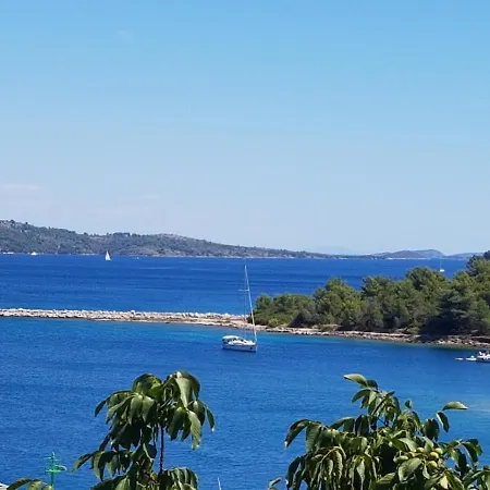 Extra Spacious Seaview Close To The Beach, With Large Terraces And Free Wi-fi & Ac & Bbq & Parking Space Sali