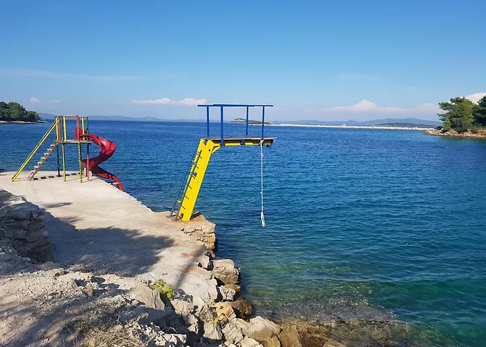 Extra Spacious Seaview Close To The Beach, With Large Terraces And Free Wi-fi & Ac & Bbq & Parking Space Zaglav